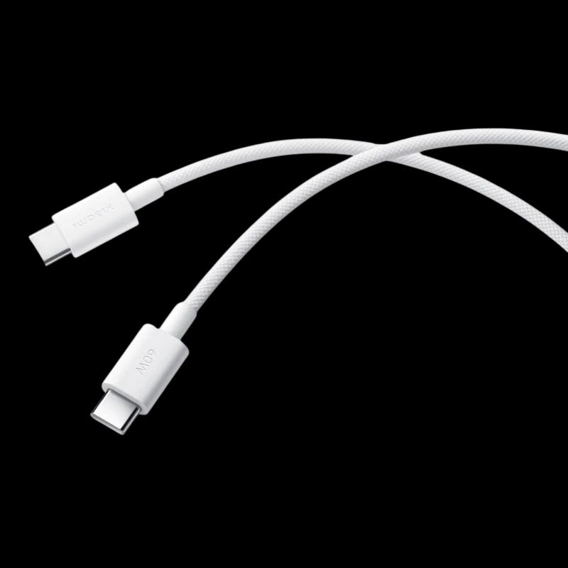 Xiaomi Cable trenzado 3A USB‑C a USB‑C 60 W 1 m